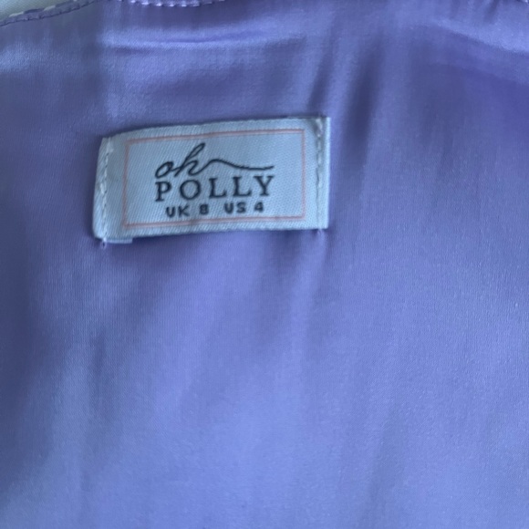 Oh Polly Purple Corset Top - Picture 3 of 3